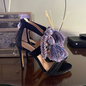 Express tassel heels
